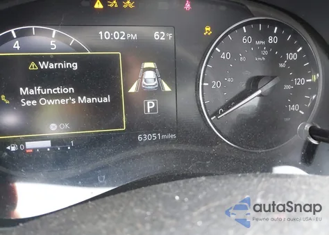 2021 Nissan Kicks Sv Xtronic Cvt z USA, uszkodzony, nr VIN 3N1CP5CV1ML537730